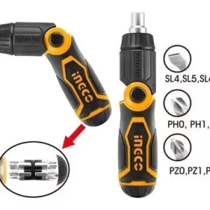 DESTORNILLADOR TIPO RACHE 13 EN 1 INGCO